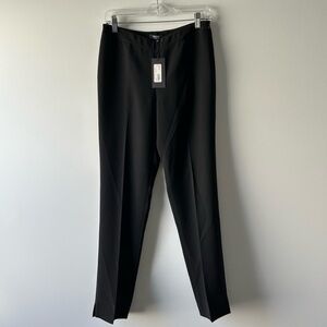 Lafayette 148 New York black Bleecker slim leg pants